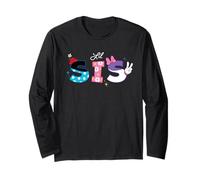 Disney Mickey Mouse And Friends Lil Sis Family Trip Matching Maglia a Manica