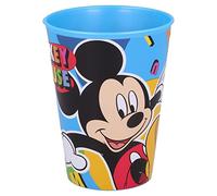 Disney Mickey Mouse bicchiere azzurro per bambini in plastica 260 ml