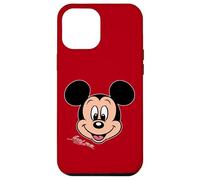 Disney Mickey Mouse Big Face Forward Character Trip Matching Custodia per iPhone 12 Pro Max