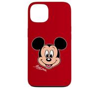 Disney Mickey Mouse Big Face Forward Character Trip Matching Custodia per iPhone 13