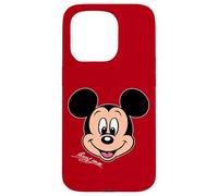 Disney Mickey Mouse Big Face Forward Character Trip Matching Custodia per iPhone 15 Pro