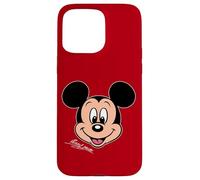 Disney Mickey Mouse Big Face Forward Character Trip Matching Custodia per iPhone 15 Pro Max
