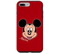 Disney Mickey Mouse Big Face Forward Character Trip Matching Custodia per iPhone 7 Plus/8 Plus