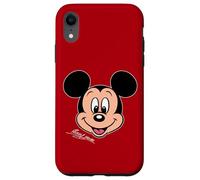 Disney Mickey Mouse Big Face Forward Character Trip Matching Custodia per iPhone XR