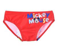 Disney Mickey Mouse Bimbo Costume da Bagno Slip (Rosso,12 Mesi)