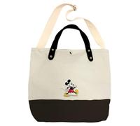 Disney Mickey Mouse Borsa da Spiaggia, Borsa da Viaggio, Borse per la Spesa, Design in Cotone, Borse a Tracolla, Regalo per Donne e Adolescenti