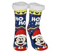 Disney Mickey Mouse - Calzini da casa da donna, morbidi calzini invernali