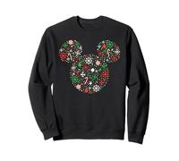 Disney Mickey Mouse Christmas Holiday Festive Filled Icon Felpa