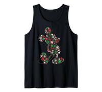 Disney Mickey Mouse Christmas Holiday Icon Filled Silhouette Canotta