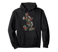 Disney Mickey Mouse Christmas Holiday Icon Filled Silhouette Felpa con Cappuccio