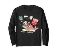 Disney Mickey Mouse Christmas I Believe Santa is Coming Maglia a Manica