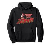Disney Mickey Mouse Christmas Train Delivering Holiday Magic Felpa con Cappuccio