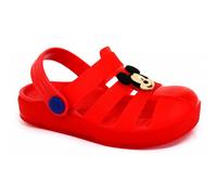 DISNEY MICKEY MOUSE ciabatte sabot clogs mare bimbo MOD. D2010044S rosso