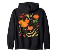 Disney Mickey Mouse Cozy Season Fall Pumpkin Coquette Felpa con Cappuccio