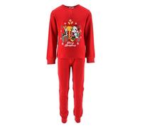 Disney Mickey Mouse e Minnie Mouse Pigiama per Ragazzi e Ragazze, Pigiama Natalizio per Bambino e Bambina, Taglie 3 a 8 Anni (IT, età, 3 Anni, Regular, Bambina)