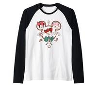 Disney Mickey Mouse & Friends Cowboy Pals Western Icon Maglia con Maniche Raglan