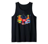 Disney Mickey Mouse & Friends Halloween Pumpkin Group Canotta
