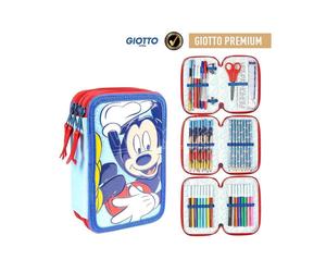 Disney Mickey Mouse Giotto Astuccio Triplo 13 x 20 cm Cerdà