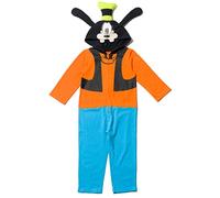 Disney Mickey Mouse Goofy Toddler Boys Zip Up Costume Coverall Multicolor 3T