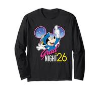 Disney Mickey Mouse Grad Night '26 Class of 2026 Graduation Maglia a Manica