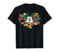 Disney Mickey Mouse Holiday Presents It's a Wrap Christmas Maglietta