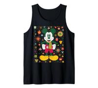 Disney Mickey Mouse Holiday Scandinavian Christmas Collage Canotta