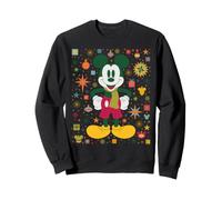 Disney Mickey Mouse Holiday Scandinavian Christmas Collage Felpa