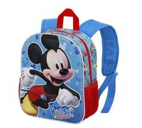 Disney Mickey Mouse House-Small 3D Backpack, Blue