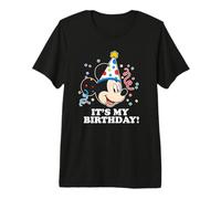 Disney Mickey Mouse It's My Birthday Maglietta premium