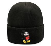 Disney Mickey Mouse Knit Light Winter Beanie Hat per Uomo, Nero, S/L
