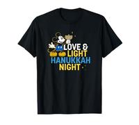 Disney Mickey Mouse Love & Light Happy Hanukkah Maglietta