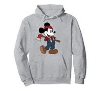 Disney Mickey Mouse Lumberjack Outfit Felpa con Cappuccio