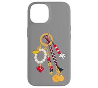 Disney Mickey Mouse Matching Fashion Bag Charm Custodia per iPhone 14