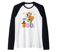 Disney Mickey Mouse My Boo! Cute Halloween Matching Couples Maglia con Maniche Raglan