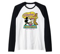 Disney Mickey Mouse Noodle House National Noodle Day Maglia con Maniche Raglan