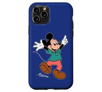 Disney Mickey Mouse Retro Character Hop Pose Trip Matching Custodia per iPhone 11 Pro