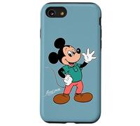 Disney Mickey Mouse Retro Character Wave Pose Trip Matching Custodia per iPhone SE (2020) / 7/8