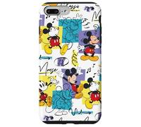 Disney Mickey Mouse Retro Classic Vintage Animation Designs Custodia per iPhone 7 Plus/8 Plus