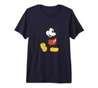 Disney Mickey Mouse Retro Standing Foot Pop Maglietta premium