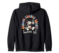 Disney Mickey Mouse School Starts Today! Teacher's Life Felpa con Cappuccio