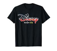 Disney Mickey Mouse Script Logo Vacation 2026 Trip Matching Maglietta