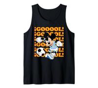 Disney Mickey Mouse Soccer "GOOOOL!" Blue Team Sports Goal Canotta