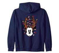 Disney Mickey Mouse Tangled Holiday Felpa con Cappuccio