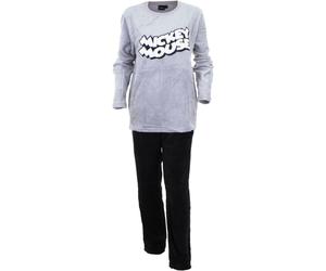 Disney Mickey Mouse Uomo Donna Pigiama Lungo Due Pezzi Pile di Corallo Invernale