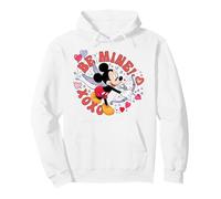 Disney Mickey Mouse Valentine's Day Cupid "Be Mine!" XOXO Felpa con Cappuccio