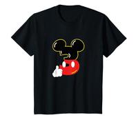 Disney Mickey Numbers "3" Third 3rd Birthday Party Gift Maglietta