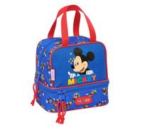 MICKEY MOUSE TODAY - Portamerienda, Portatodo, qualità e massima resistenza, porta cibo, ricreazione, spuntino e colazione, 20 x 15 x 20 cm