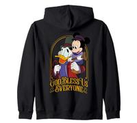 Disney Mickey's Christmas Carol God Bless Us Everyone Felpa con Cappuccio