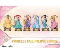 Disney Mini Diorama Stage Statuas Princess Fall In Love Series 12 Cm Beast King