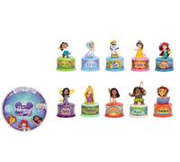 Disney Mini Musicale a Batteria, Pacchetto cieco, Personaggio a Sorpresa, Un Personaggio Autentico con Base Musicale